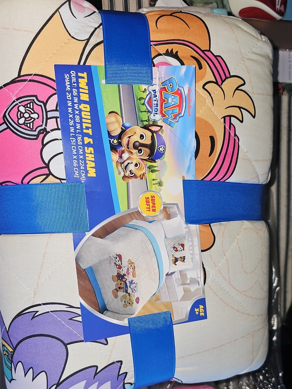 Paw Patrol Kids Twin Quilt & Sham